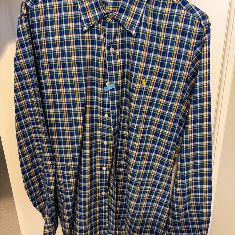 Ralph Lauren Men's Multicolor Plaid Shirt